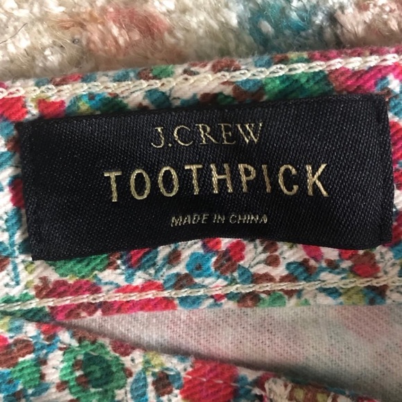 JCrew Liberty of London Print Jeans - Picture 3 of 3